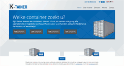 Desktop Screenshot of k-tainer.eu